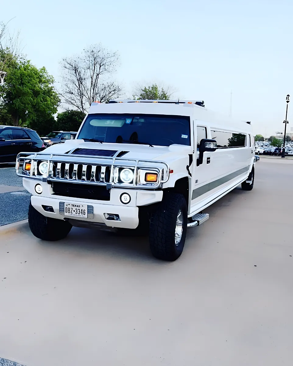 18 passenger Hummer stretch limousine — second angle